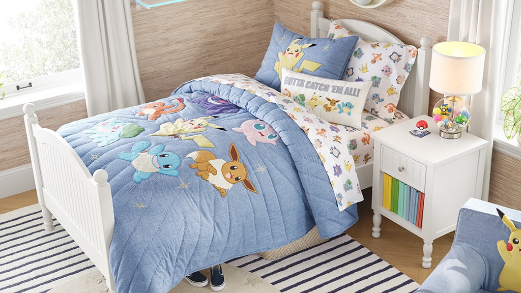 A Pottery Barn Kids bemutatja az új Pokémon kollekcióját
