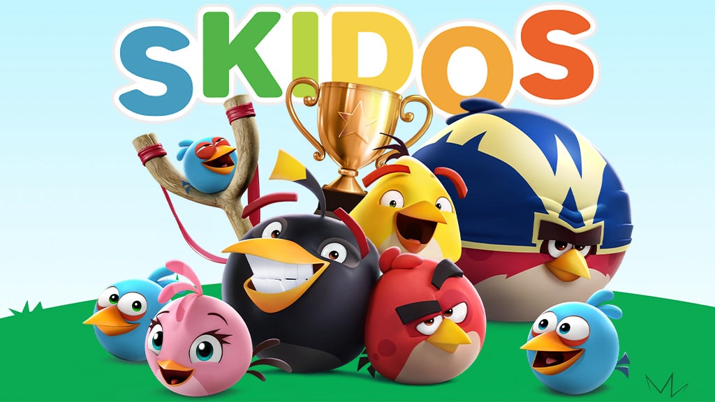 A SKIDOS ötvözi az oktatást a szórakozással az Angry Birds mini játékokban