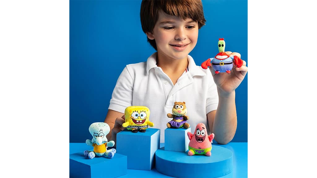 Basic Fun! Micro Teenies Spongya Bob 5db-os csomag