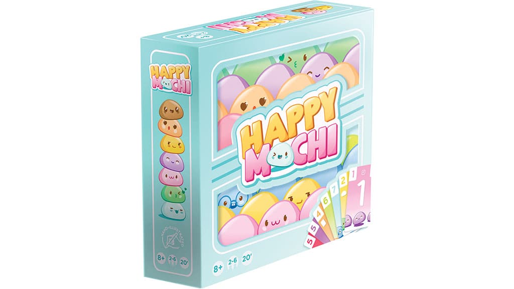 Elégítsd ki édesség iránti vágyadat az Asmodee Happy Mochi kártyajátékkal