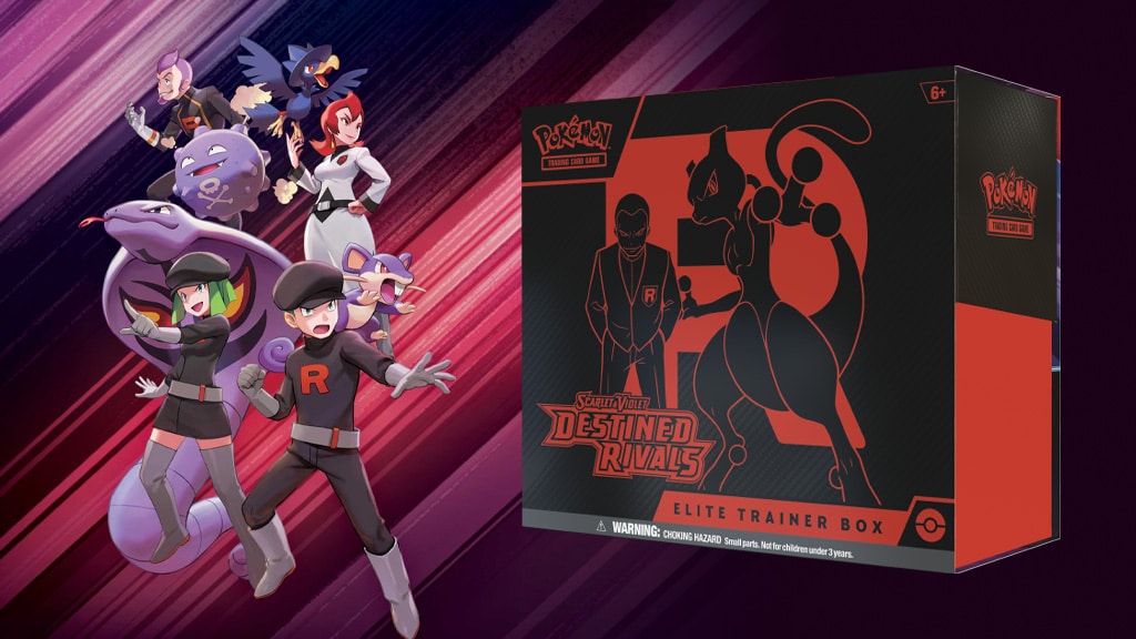 Pokémon TCG: Scarlet &amp; Violet Destined Rivals Elite gyakorló szett