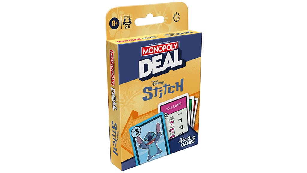 Egy kis földönkívüli csíny került a Monopoly Deal: Disney Stitch kiadásba