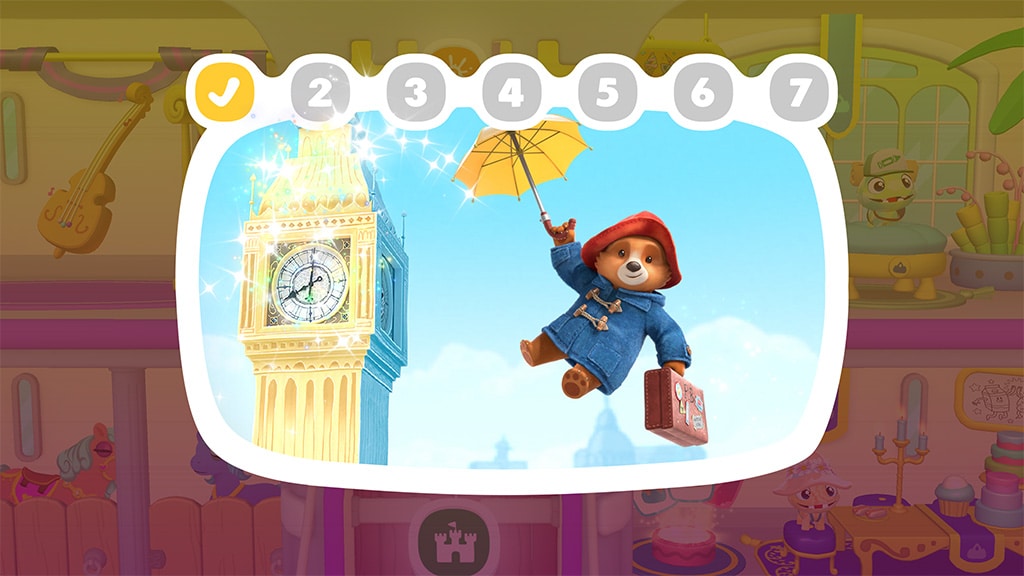 Paddington nyári vakációra indul a Crayola Create and Play+ alkalmazásban