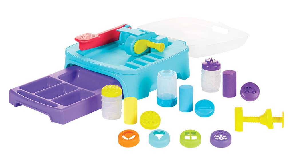 A játék soha nem ér véget a Wonder Factory soha ki nem száradó gyurmával és homokkal