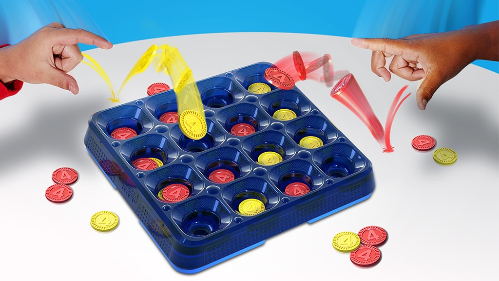 A Connect 4 Őrülten felpörgeti a hangulatot gyors tempójú, pattogós csatákkal