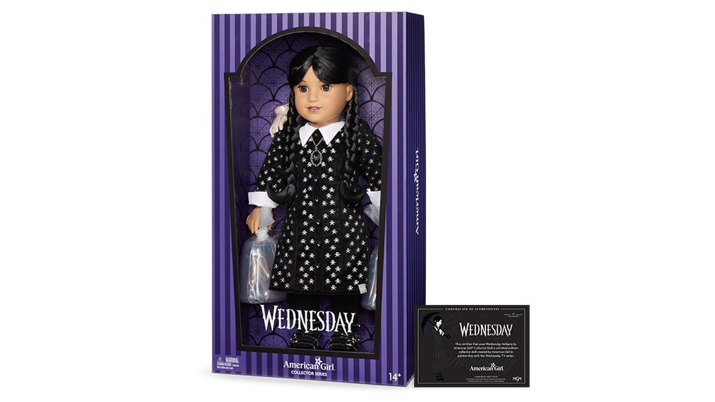 A gyerekek csatlakozhatnak az Addams családhoz a legújabb American Girl babával.