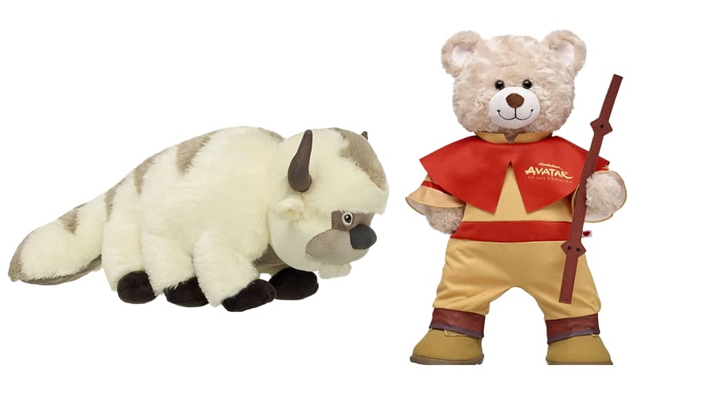 A Build-A-Bear új Avatar: Az utolsó léghajlító kollekciója szárnyal