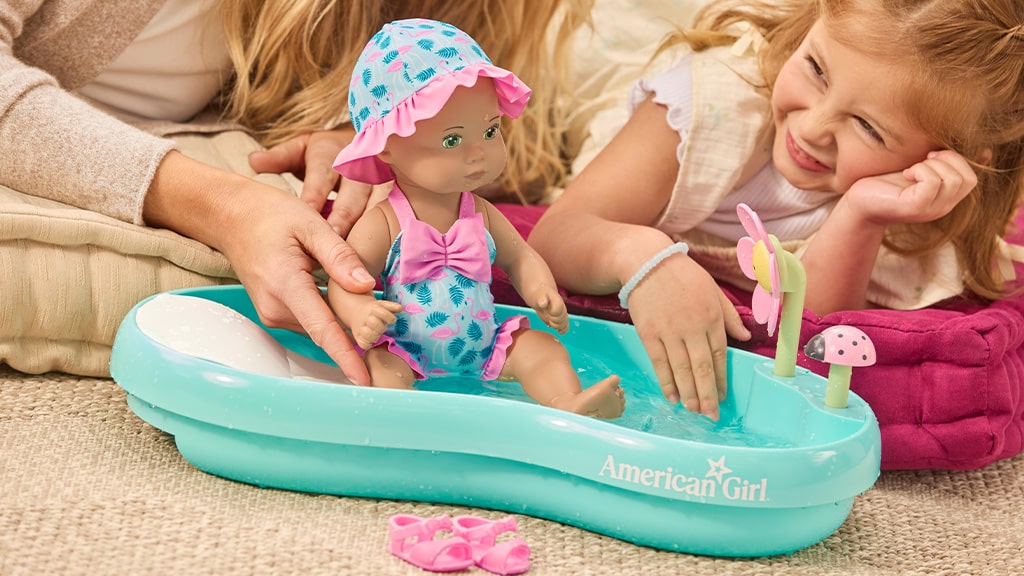 Mattel Bitty Baby pancsolómedence