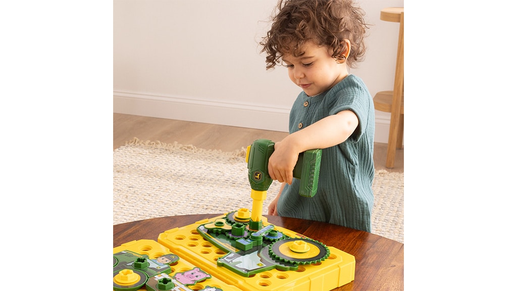 TOMY John Deere Build-A-Buddy foglalkoztató asztal