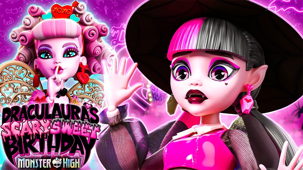 Ünnepeld Draculaura születésnapját az új Monster High YouTube-sorozattal!