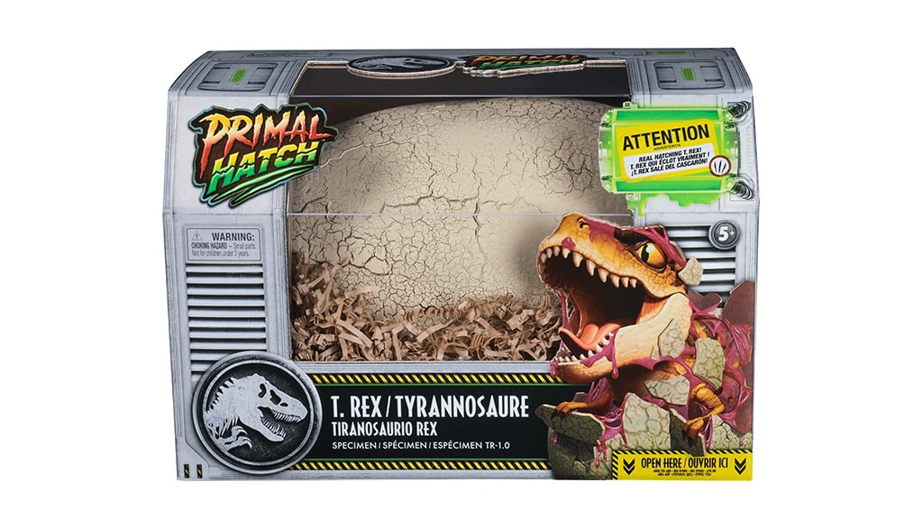 Nevelj saját T. rexet a Spin Master Primal Hatch segítségével!