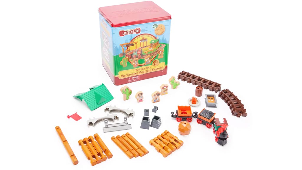 Építsd meg kedvenc látványosságaidat ezekkel a Disney Lincoln Logs készletekkel