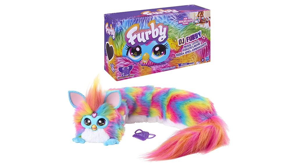 Hasbro DJ szivárvány Furby