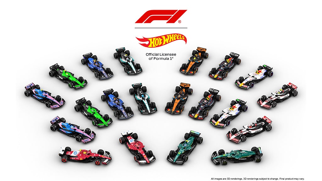 A Hot Wheels Forma–1-es autók elhozzák a versenyzést élményét otthonra