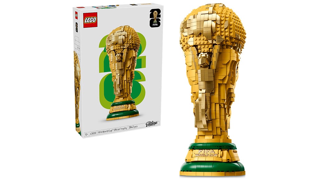 Hozd haza az aranyat az új LEGO Kiadású FIFA Világbajnokság Hivatalos Trófeájával