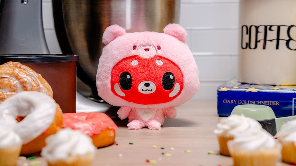 TeeTurtle desszert ihlette CloudHeads plüssfigurák