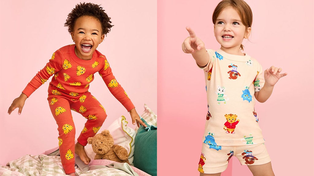 Mutasd a csíkjaidat Hanna Andersson új Daniel Tiger ruhakollekciójval