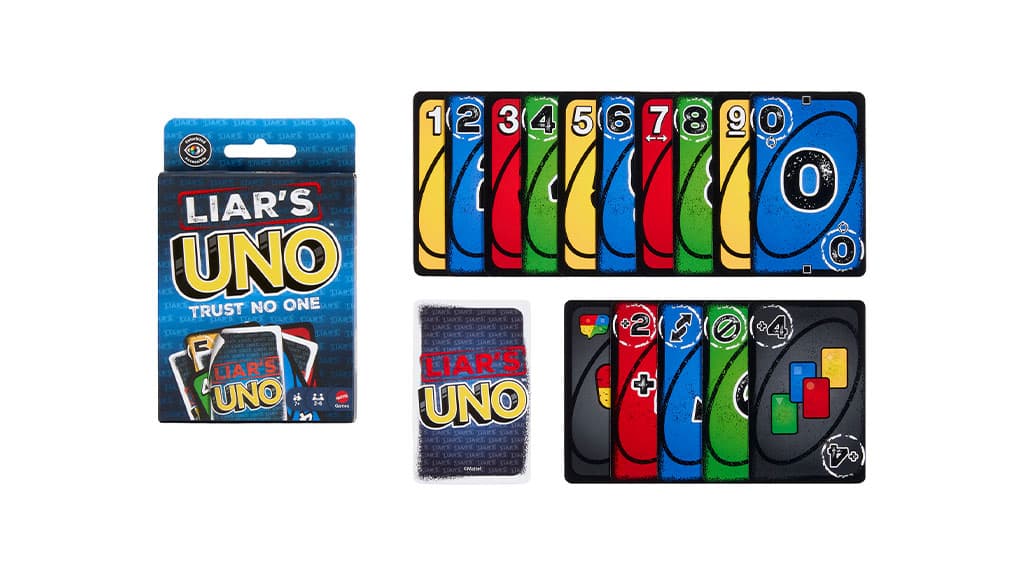 Mattel UNO Liars kártyajáték