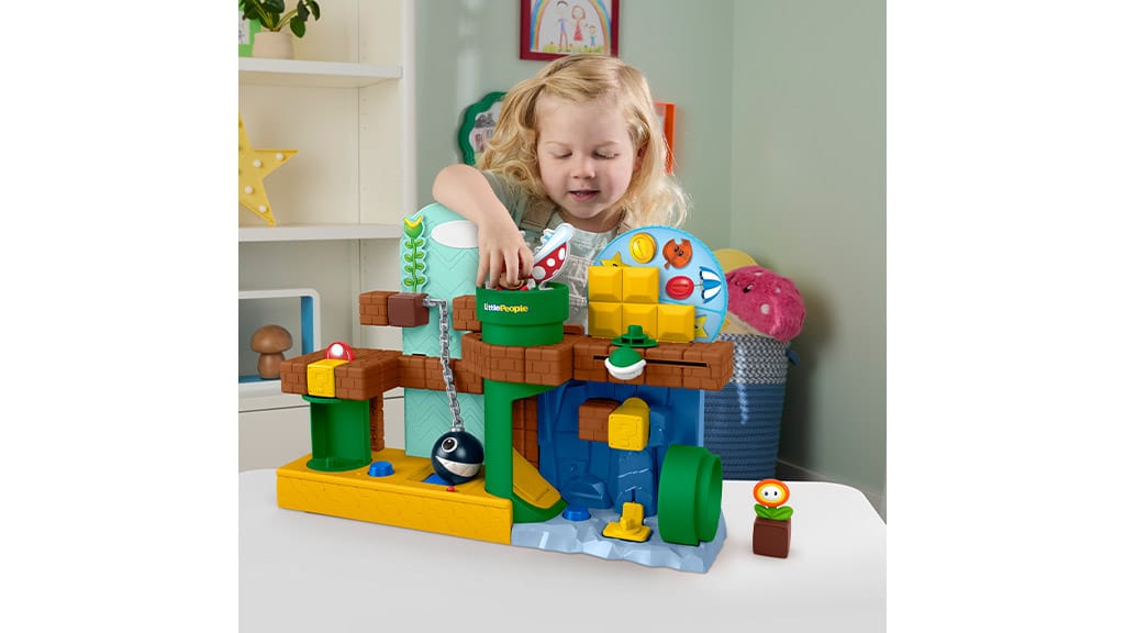 Emeld magasabb szintre a játékot a Fisher-Price új Little People My Mario kollekciójával!