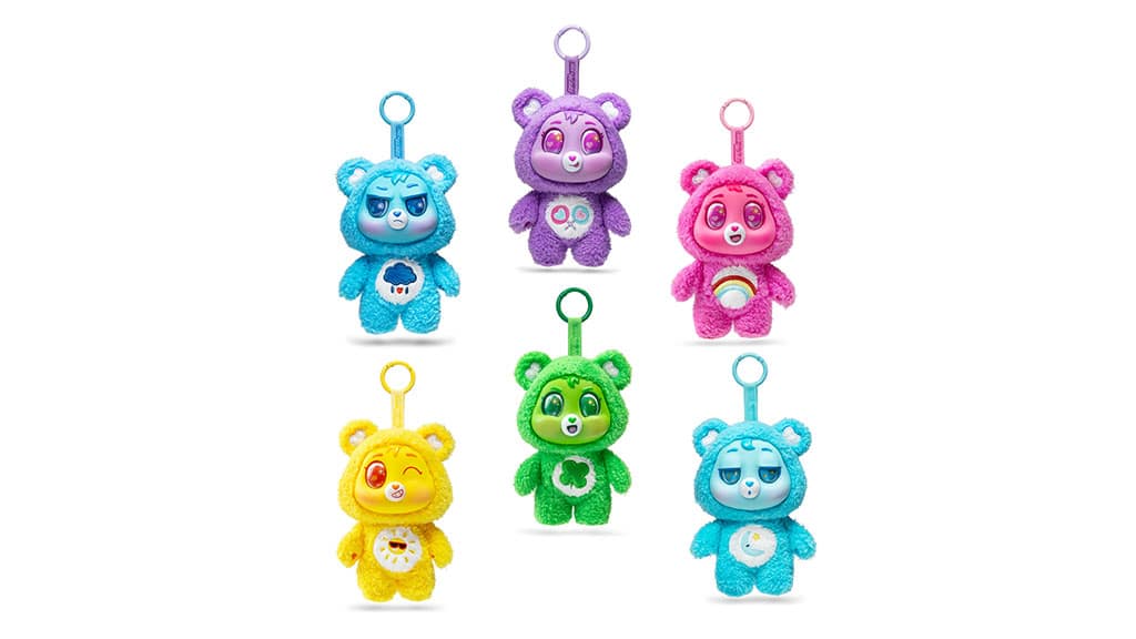Basic Fun! Gondos Bocsok 15 cm-es plüss figurák akasztóval