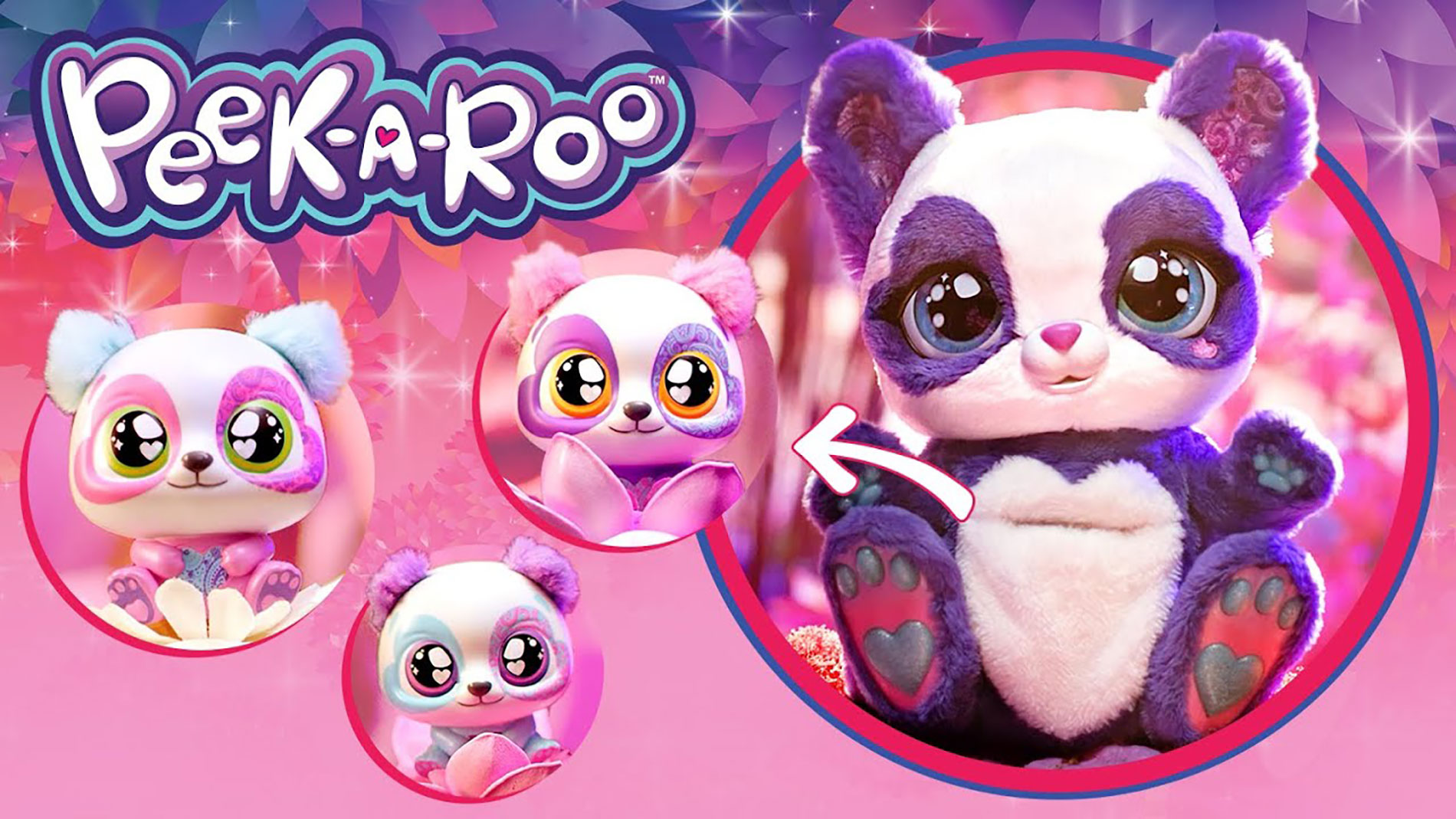 Peek-A-Roo az interaktív panda – kenguru