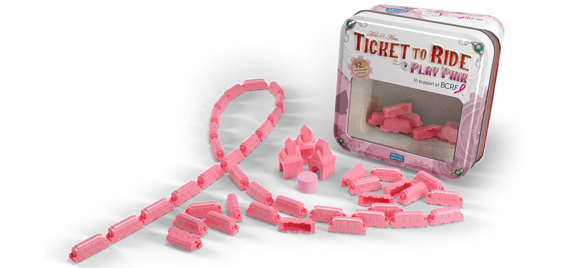 A Ticket to Ride Play Pink több mint 180.000 dollárt gyűjtött össze