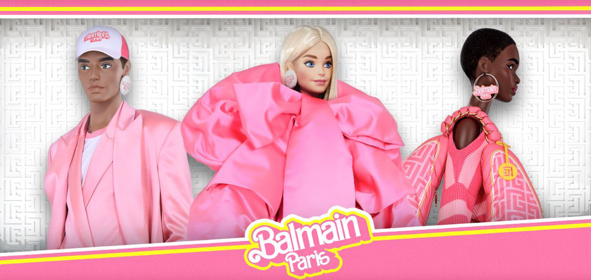 A Balmain divatház és a Barbie közös kollekcióval készül