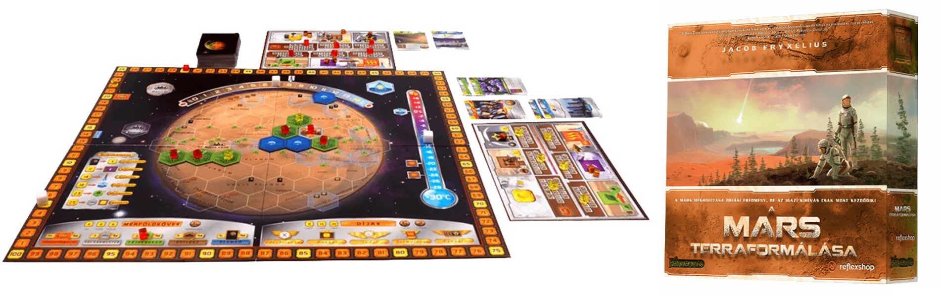 Top 10 társasjáték – 5. helyezett A Mars terraformálása