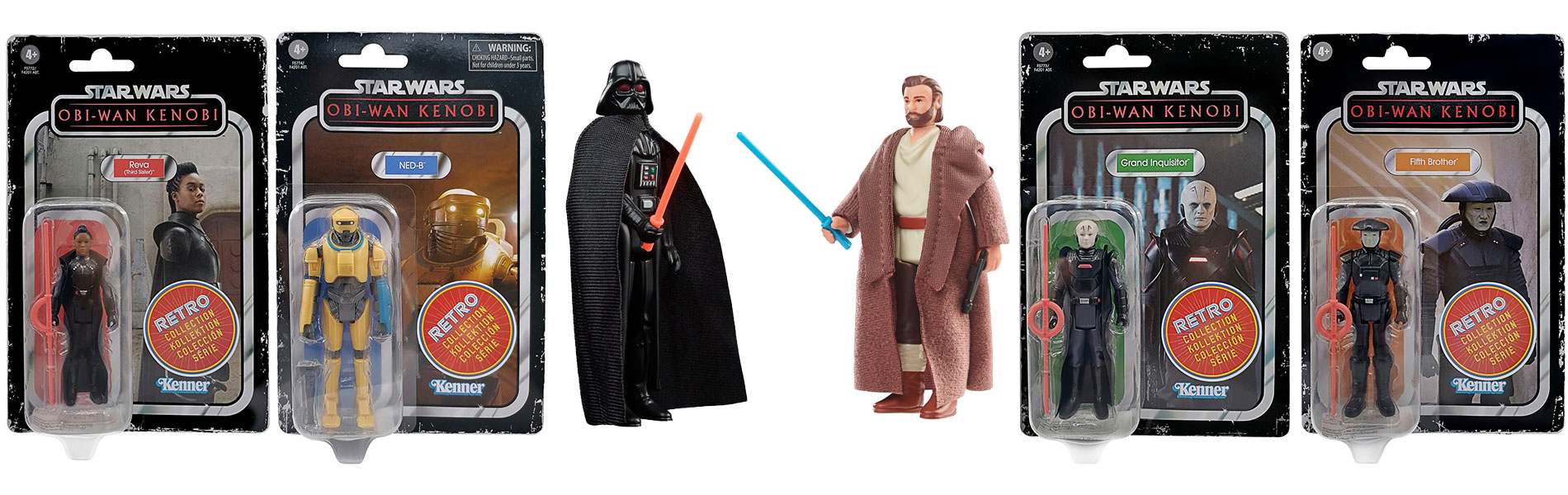 Az Obi-Wan Kenobi sorozat karakterei retro köntösben kerülnek a boltok polcaira