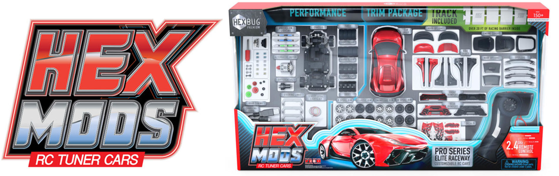 A Hexbug elindítja a Hexmods távirányítós autókat