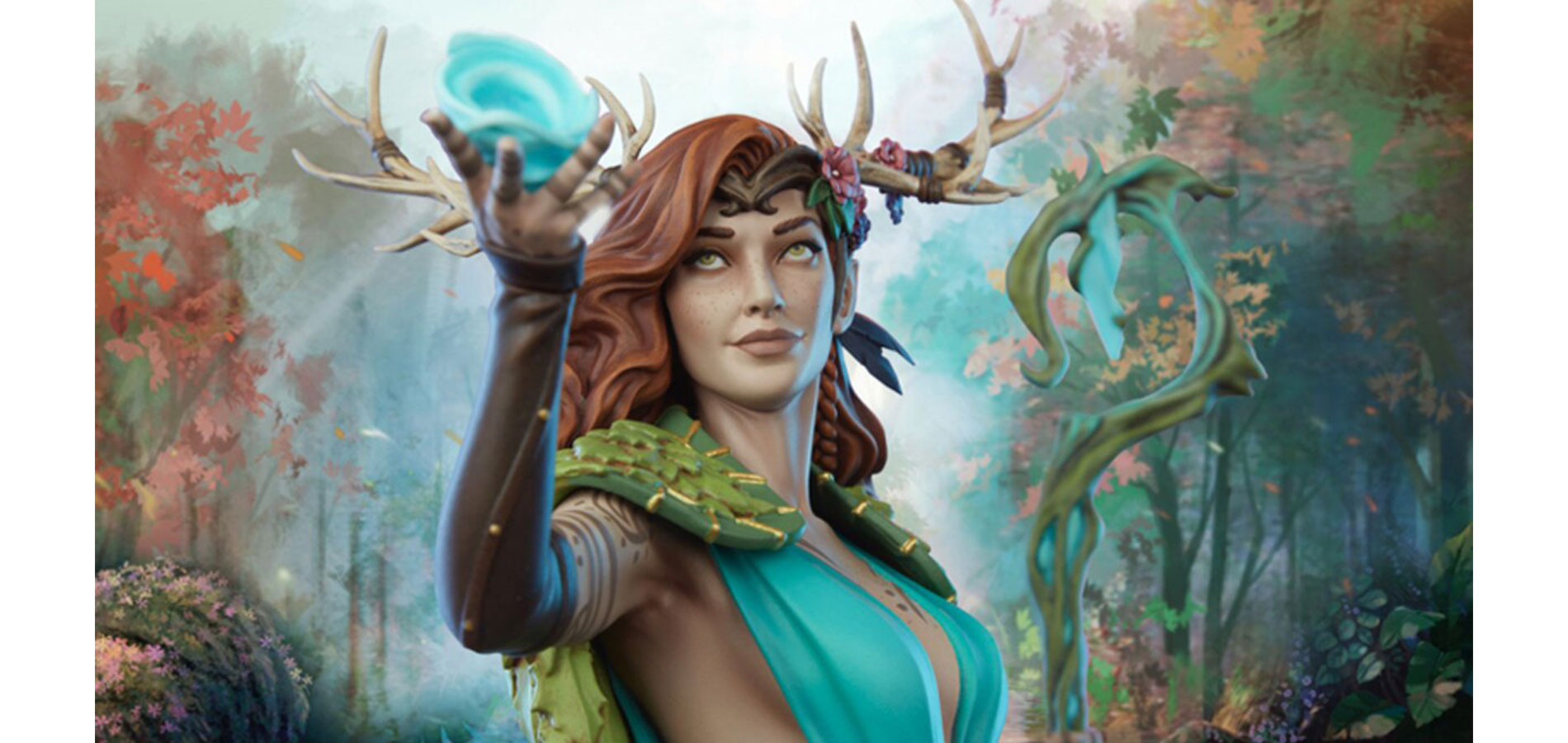 A Sideshow Collectibles bemutatta a Vox Machina sorozatból Keyleth figuráját