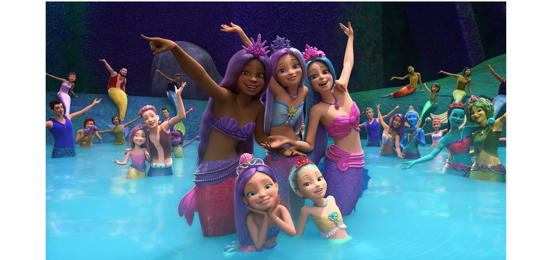 A Barbie Mermaid Power mesefilm premierje a mozikban