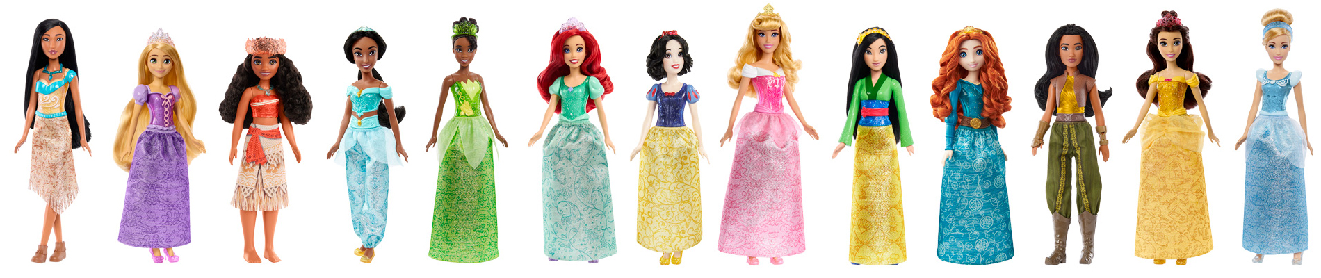 A Mattel varázslatos új Disney hercegnők és Jégvarázs babákkal jelentkezett