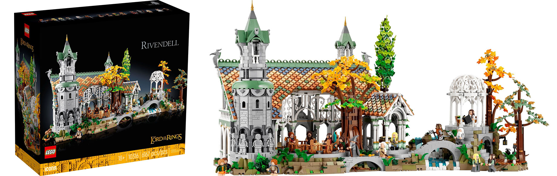 A LEGO bemutatja A Gyűrűk Ura: Völgyzugoly készletét