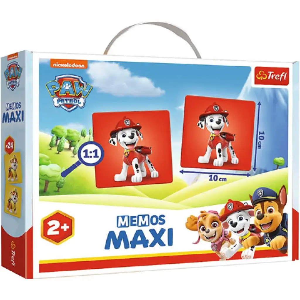 Mancs őrjárat Maxi memória játék 24db-os - Trefl kép 1