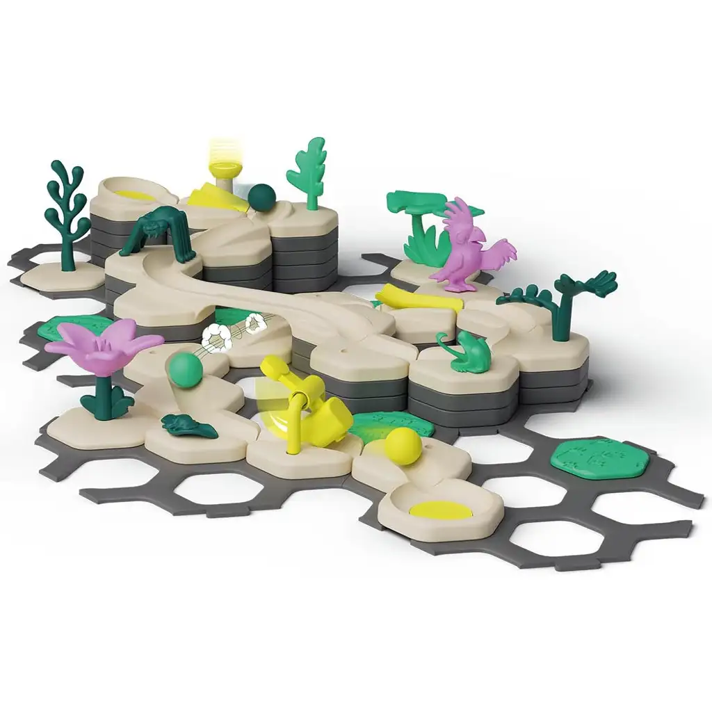 Gravitrax Junior Dzsungel "L" Kezdő szett - Ravensburger kép 2