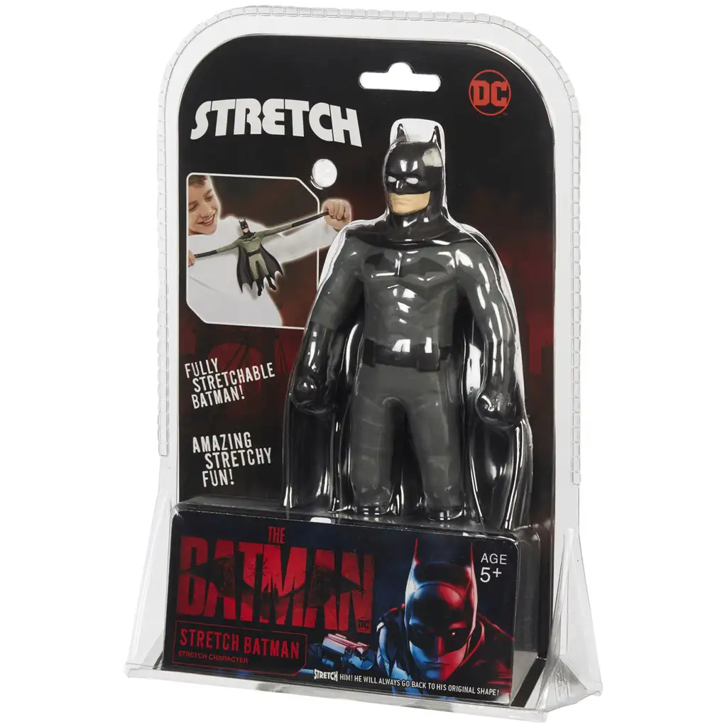 Stretch: Mini Batman nyújtható akciófigura 18cm kép 1