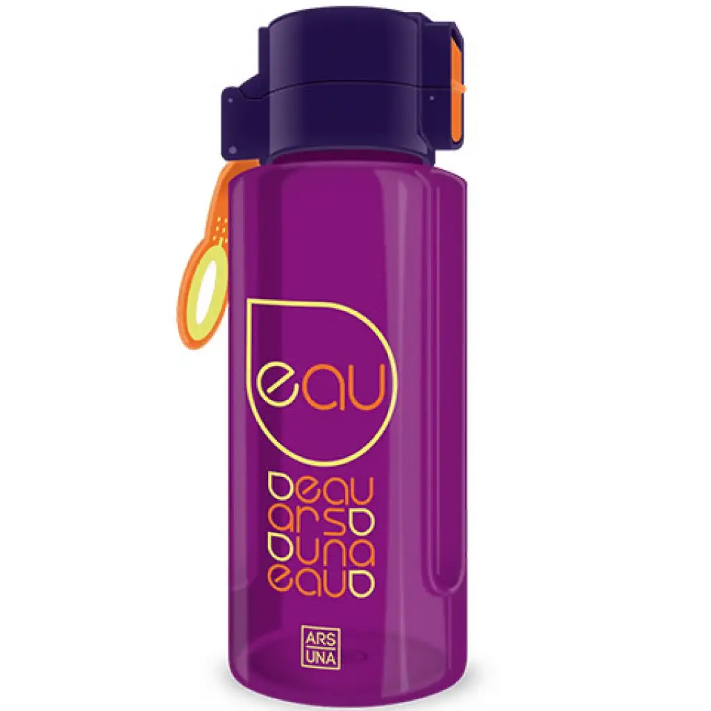 Ars Una: Kék és lila BPA mentes kulacs 650ml kép 1