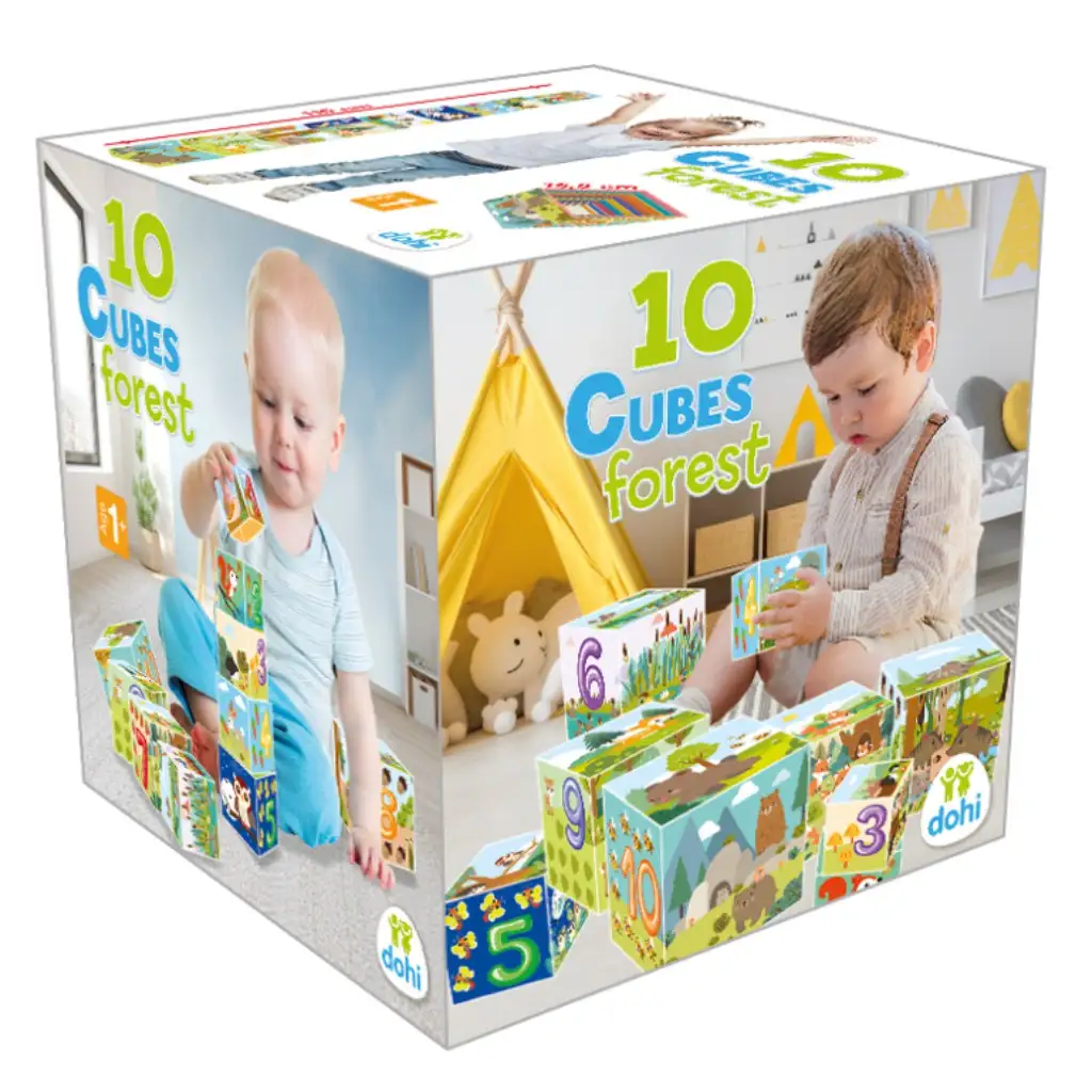 10 Cube Kockarakosgató játék - Erdő kép 1