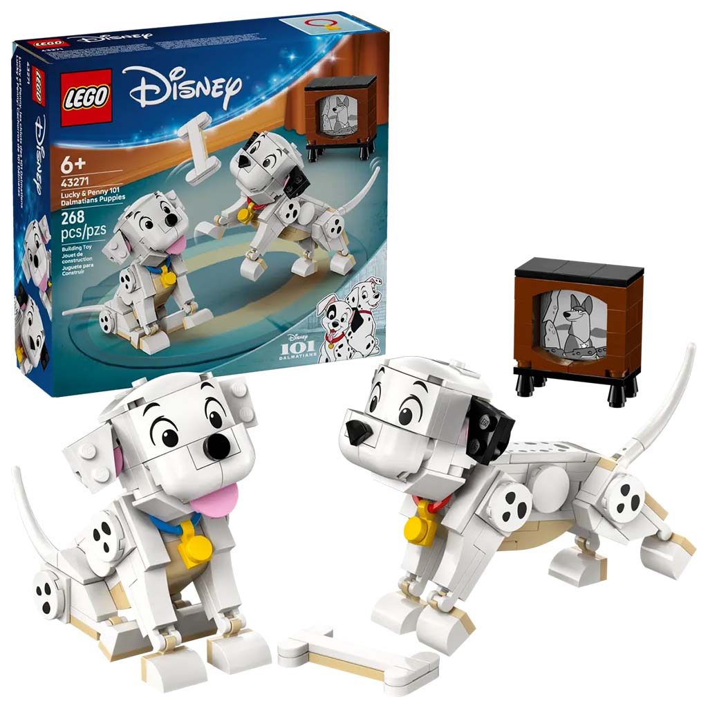 LEGO® Disney: 101 kiskutya: Kuksi és Pelyhes dalmatakölykök (43271) kép 1