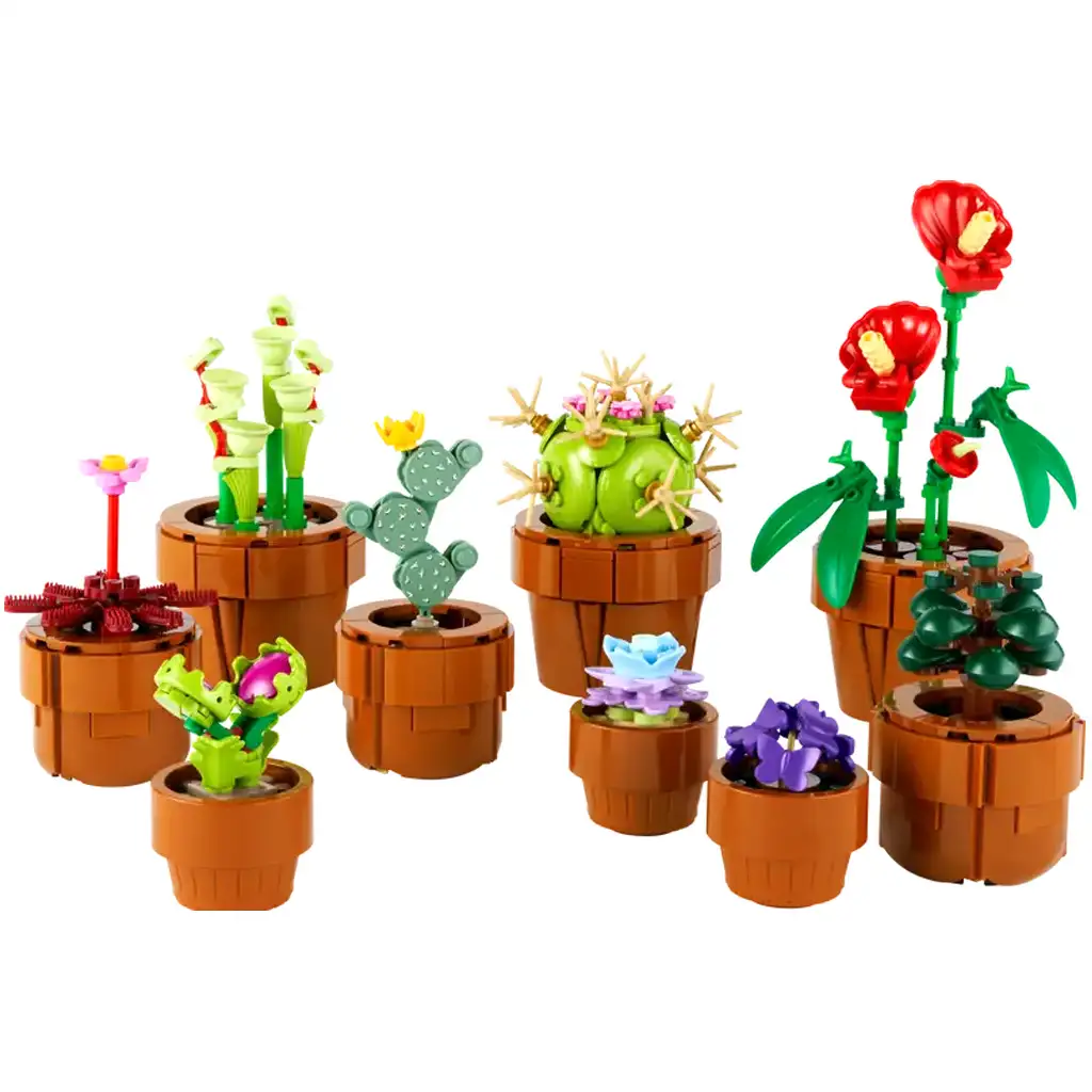 Lego® Icons: Apró cserepes növények (10329) kép 2