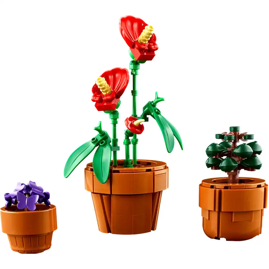Lego® Icons: Apró cserepes növények (10329) kép 4