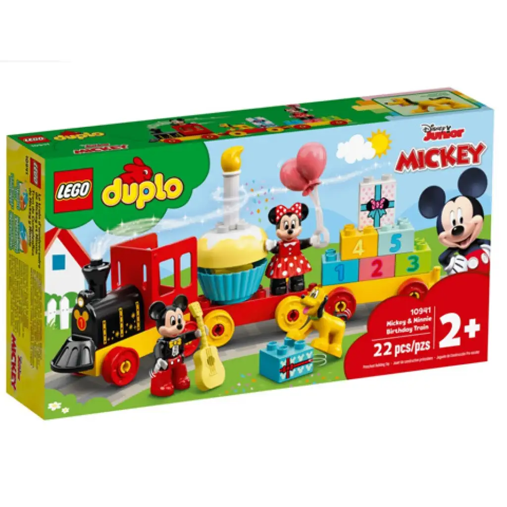 LEGO® DUPLO®: Disney Mickey & Minnie születésnapi vonata (10941) kép 1