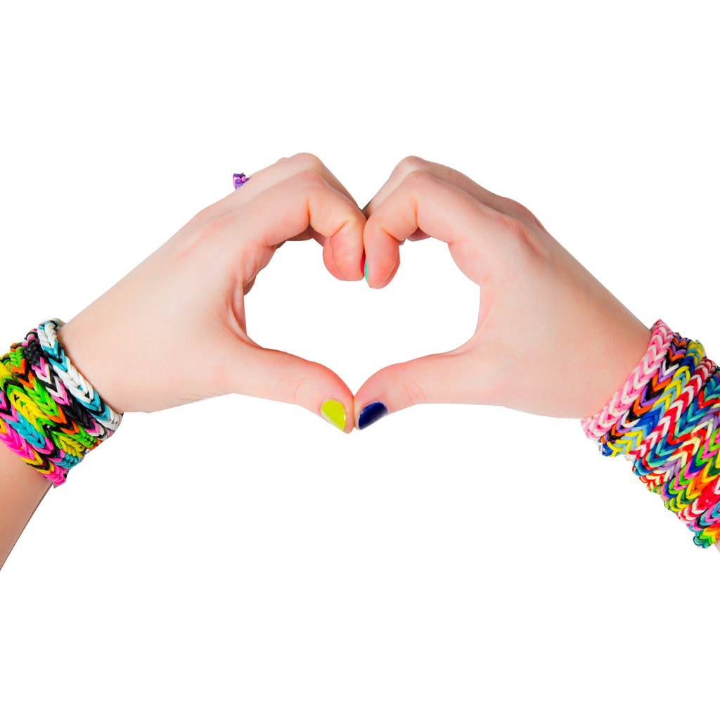 WeCool: ILY DIY gumikarkötő készítő szett gyöngyökkel kép 6
