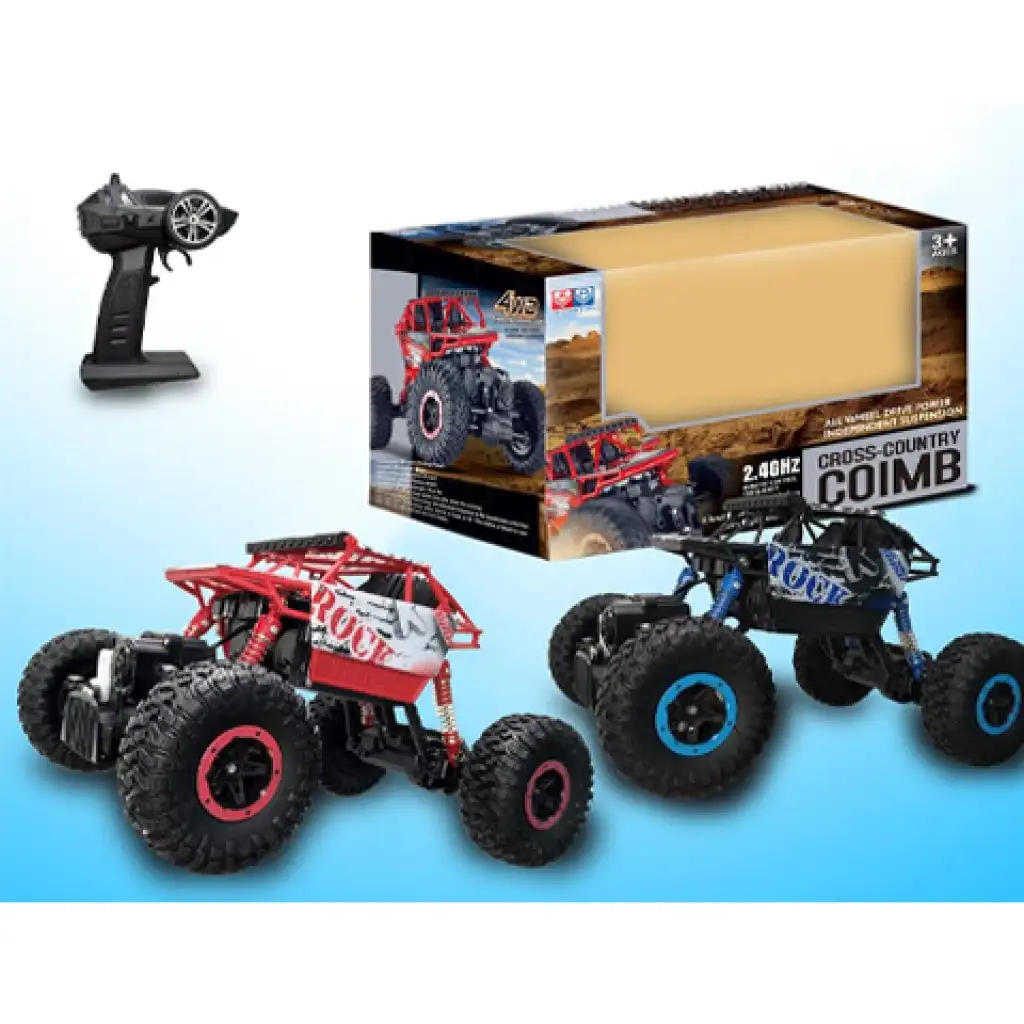 Távirányítós RC hegymászó terepjáró kétféle változatban 1/16 2,4GHz kép 1