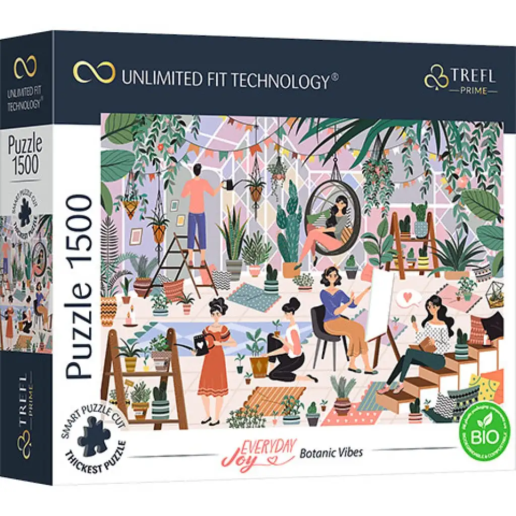 Botanic Vibes 1500 db-os UFT puzzle - Trefl kép 1