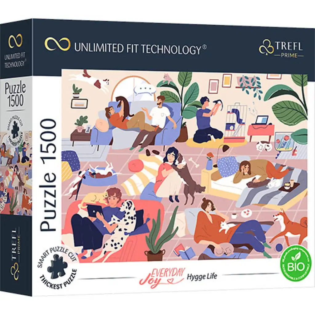 Hygge Life 1500 db-os UFT puzzle - Trefl kép 1