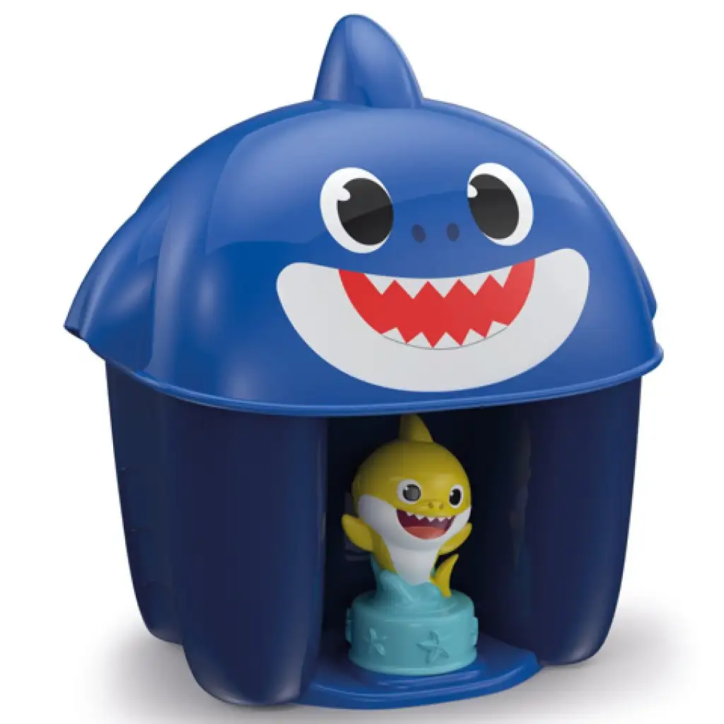 Baby Shark építőkocka szett figurával többféle változatban - Clementoni kép 1