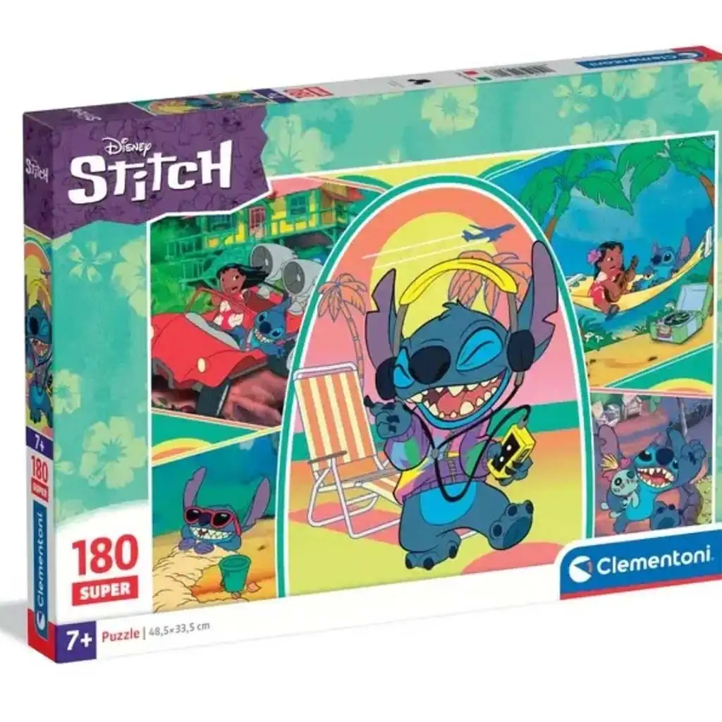 Disney Stitch 180db-os super puzzle - Clementoni kép 1