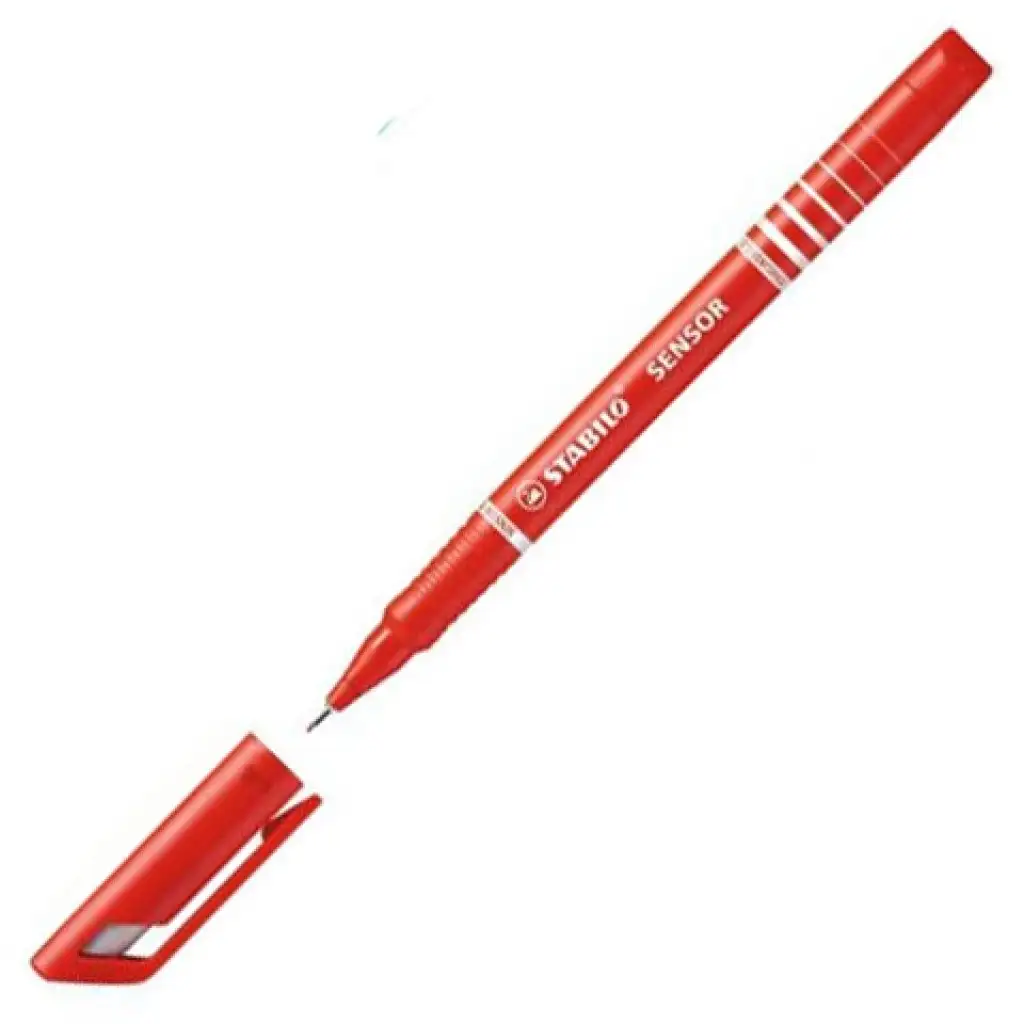 Stabilo: SENSOR "F" piros tűfilc 0,3mm kép 1